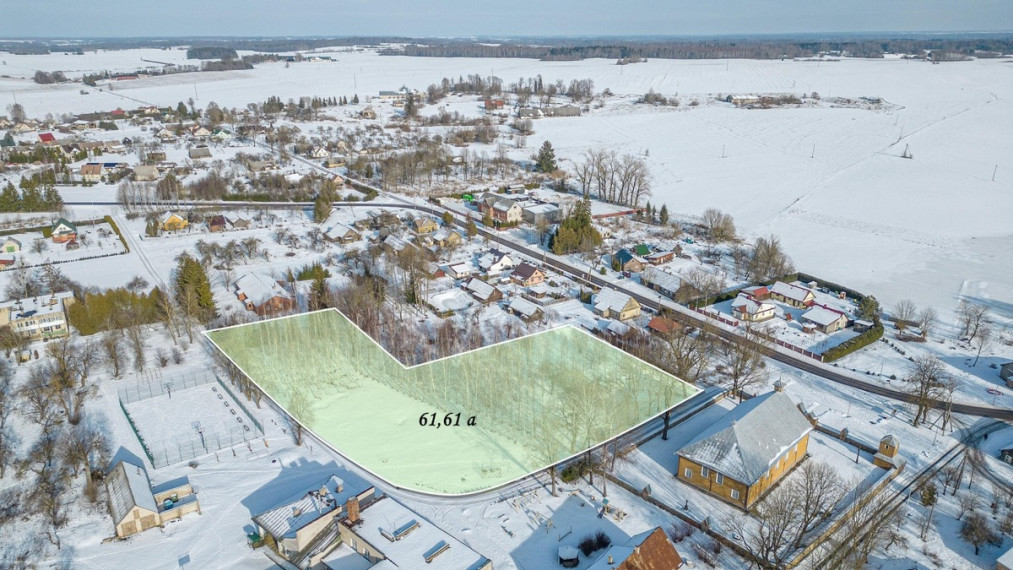 Parduodamas  sklypas Kaštonų g., Bagaslaviškio mstl., Širvintų r. sav., 61.61 a ploto 1