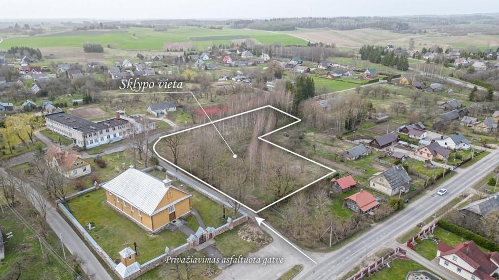 Parduodamas sklypas Kaštonų g., Bagaslaviškio mstl., Širvintų r. sav., 61.61 a ploto 2