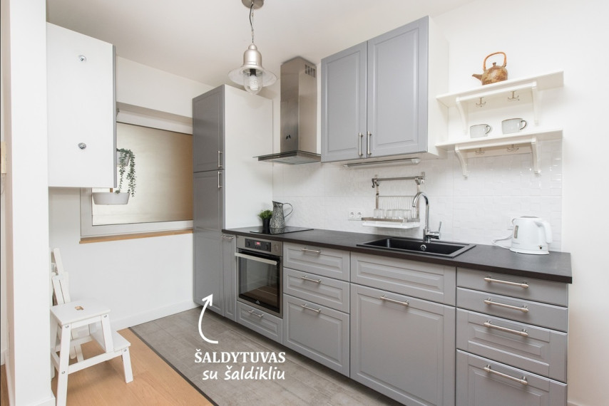 Nuomojamas butas Fabijoniškių g., Fabijoniškės, Vilniaus m., Vilniaus m. sav., 43 m2 ploto, 2 kambariai 13