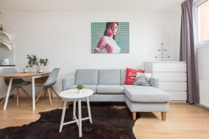 Nuomojamas butas Fabijoniškių g., Fabijoniškės, Vilniaus m., Vilniaus m. sav., 43 m2 ploto, 2 kambariai 1