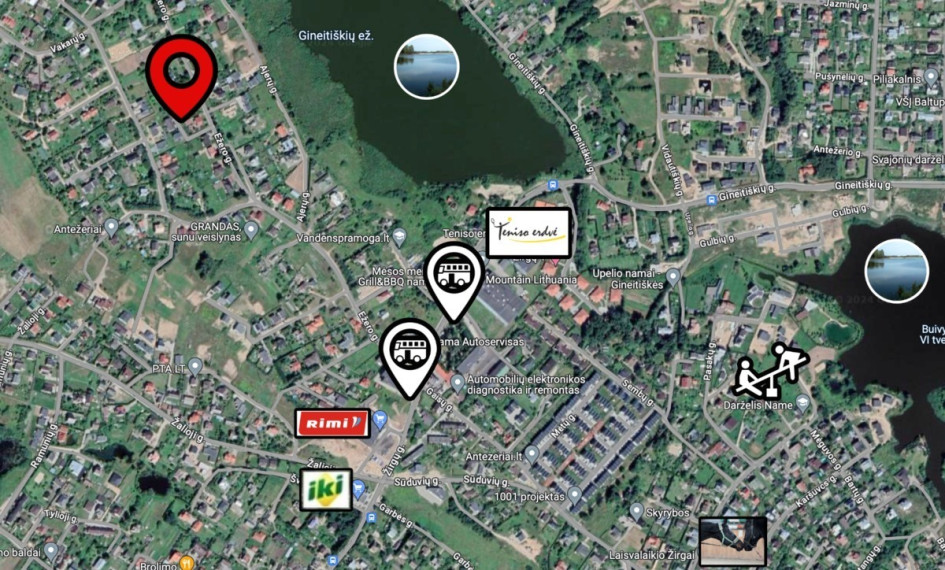 Parduodamas kitos paskirties sklypas Ežero g., Antežerių k., Vilniaus r. sav., 10.09 a ploto 11