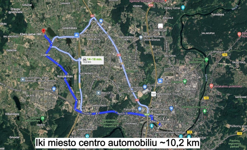 Parduodamas kitos paskirties sklypas Ežero g., Antežerių k., Vilniaus r. sav., 10.09 a ploto 12