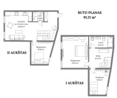 Parduodamas butas Aušros Vartų g., Senamiestis, Vilniaus m., Vilniaus m. sav., 91.21 m2 ploto, 4 kambariai 11