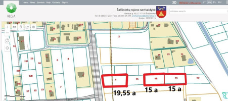 Parduodamas sklypas Lydos g., Šalčininkuose, 19,55 a ploto 4