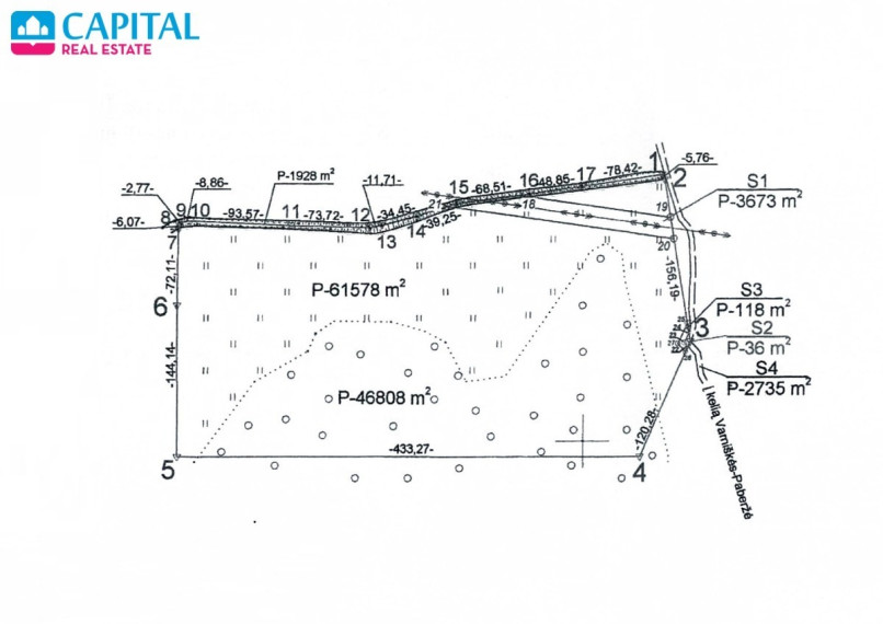Parduodamas  sklypas Šluiniškių k., Vilniaus r. sav., 103.5 a ploto 14