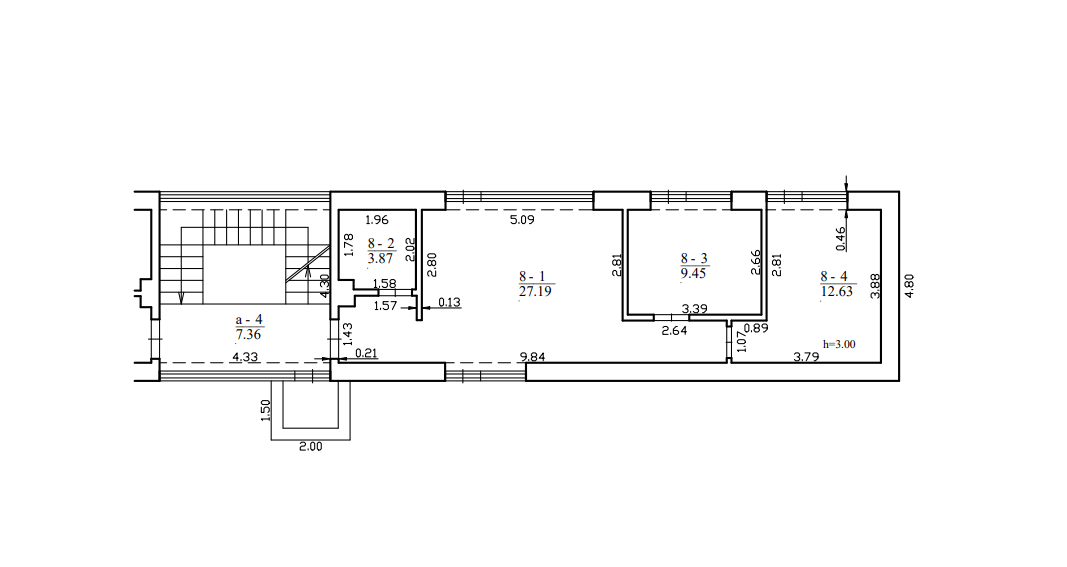 Parduodamas butas Aukštkiemių k., Klaipėdos r. sav., 53.00 m² ploto 3 kambariai 18