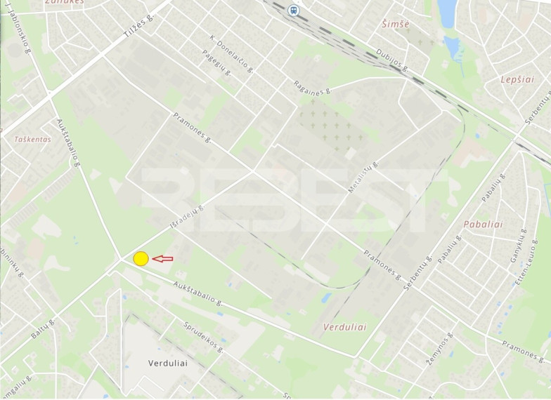 Parduodamas komercinės paskirties sklypas Išradėjų g., Verduliai, Šiaulių m., Šiaulių m. sav., 44.43 a ploto 5