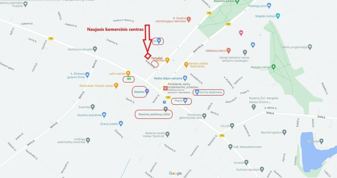 Nuomojamos administracinės, kitos paskirties, paslaugų, prekybos patalpos Dubysos g., Raseinių m., Raseinių r. sav., 835.44 m2 ploto 30
