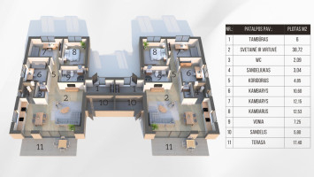 Parduodamas namas Vilties , Virbališkių k., Kauno r. sav., 110 m2 ploto, 1 aukštai 27