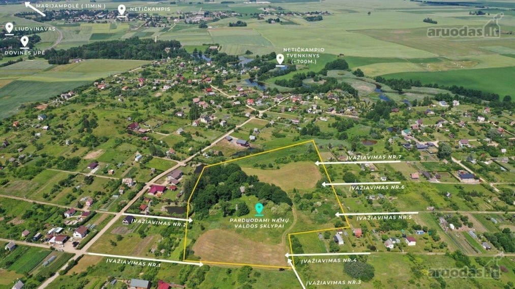 Parduodamas namas Dovinės 18-oji, Liudvinavo k., Marijampolės sav., 173.56 m2 ploto, 1 aukštai 11