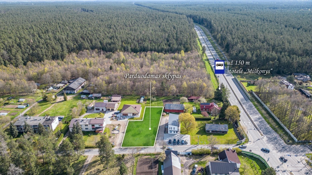 Parduodamas kitos paskirties sklypas Miškonių g., Miškonių k., Vilniaus r. sav., 10.73 a ploto 3