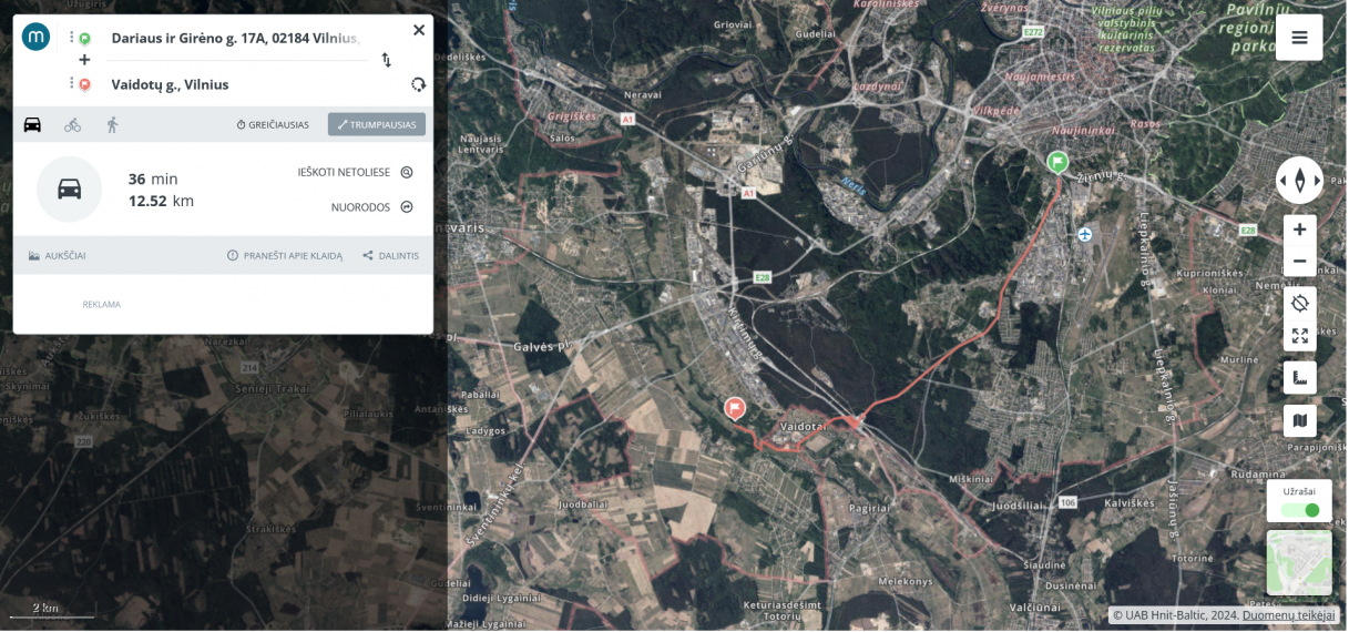 Parduodamas sklypas Vaidotų g., Pagiriai, Vilniaus m., Vilniaus m. sav., 89.00 a ploto 12