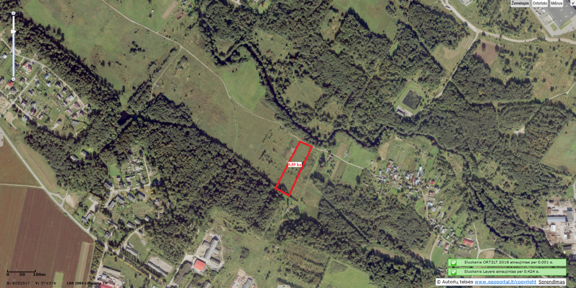 Parduodamas sklypas Vaidotų g., Pagiriai, Vilniaus m., Vilniaus m. sav., 89.00 a ploto 18