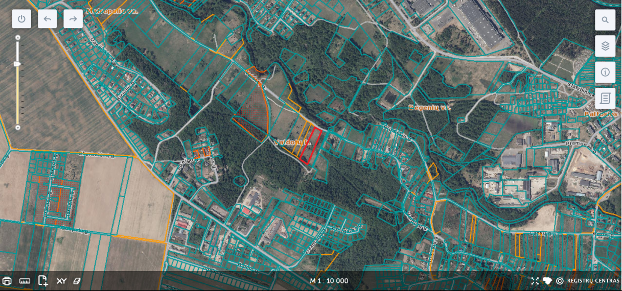 Parduodamas sklypas Vaidotų g., Pagiriai, Vilniaus m., Vilniaus m. sav., 89.00 a ploto 7