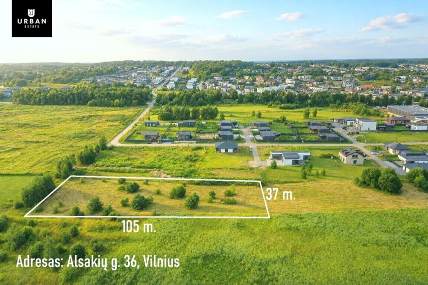 Parduodamas sklypas Paneriuose, Vilniuje, 39.8-110 a ploto 4