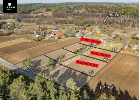 Parduodamas sklypas Buikų k., 17.64 a ploto