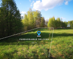 Parduodamas  sklypas Ramybės g., Tarpežerės k., Vilniaus r. sav., 25 a ploto 6