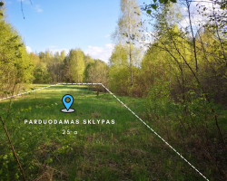 Parduodamas  sklypas Ramybės g., Tarpežerės k., Vilniaus r. sav., 25 a ploto 7