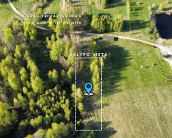 Parduodamas  sklypas Ramybės g., Tarpežerės k., Vilniaus r. sav., 25 a ploto 9