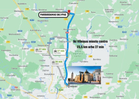 Parduodamas  sklypas Ramybės g., Tarpežerės k., Vilniaus r. sav., 25 a ploto 15