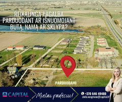 Parduodamas  sklypas Ramybės g., Tarpežerės k., Vilniaus r. sav., 25 a ploto 16