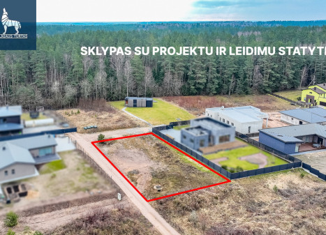 Parduodamas kitos paskirties sklypas Užuovėjos, Kalino k., Vilniaus r. sav., 10 a ploto