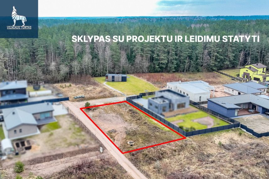 Parduodamas kitos paskirties sklypas Užuovėjos, Kalino k., Vilniaus r. sav., 10 a ploto 1