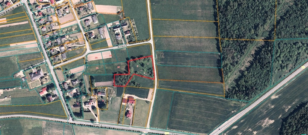 Parduodamas sklypas Kaštonų g., Šerkšnėnų k., Mažeikių r. sav., 60.18 a ploto 1