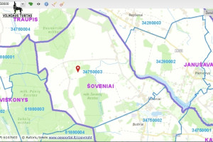 Parduodamas  sklypas Jusiškio k., Anykščių r. sav., 2300 a ploto 2