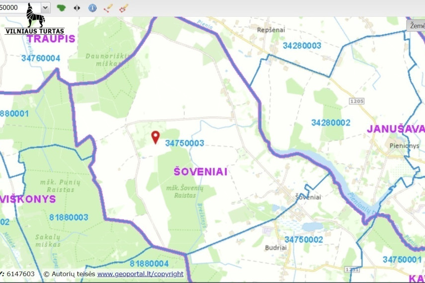 Parduodamas sklypas Jusiškio k., Anykščių r. sav., 2300 a ploto 2