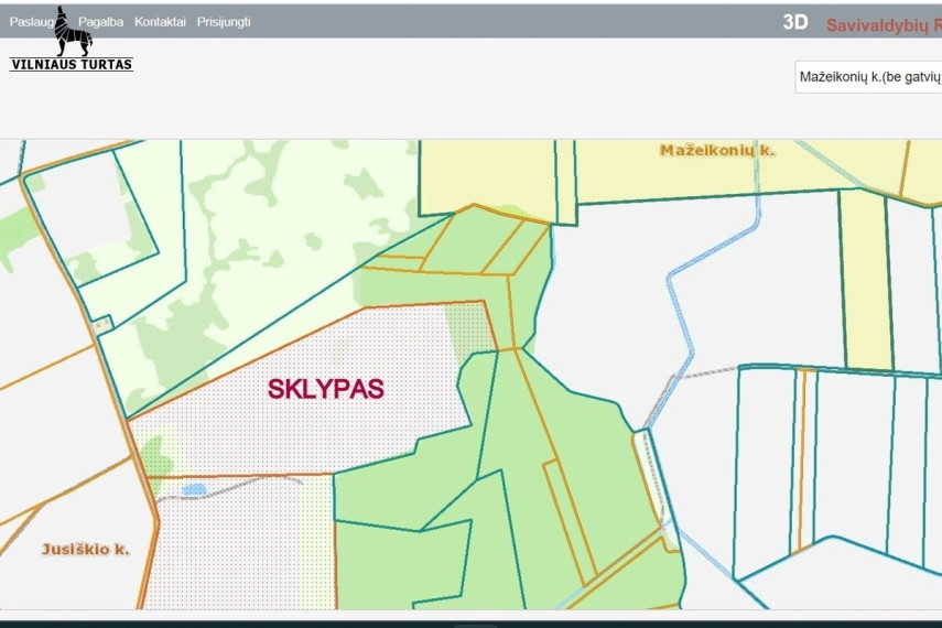 Parduodamas sklypas Jusiškio k., Anykščių r. sav., 2300 a ploto 2