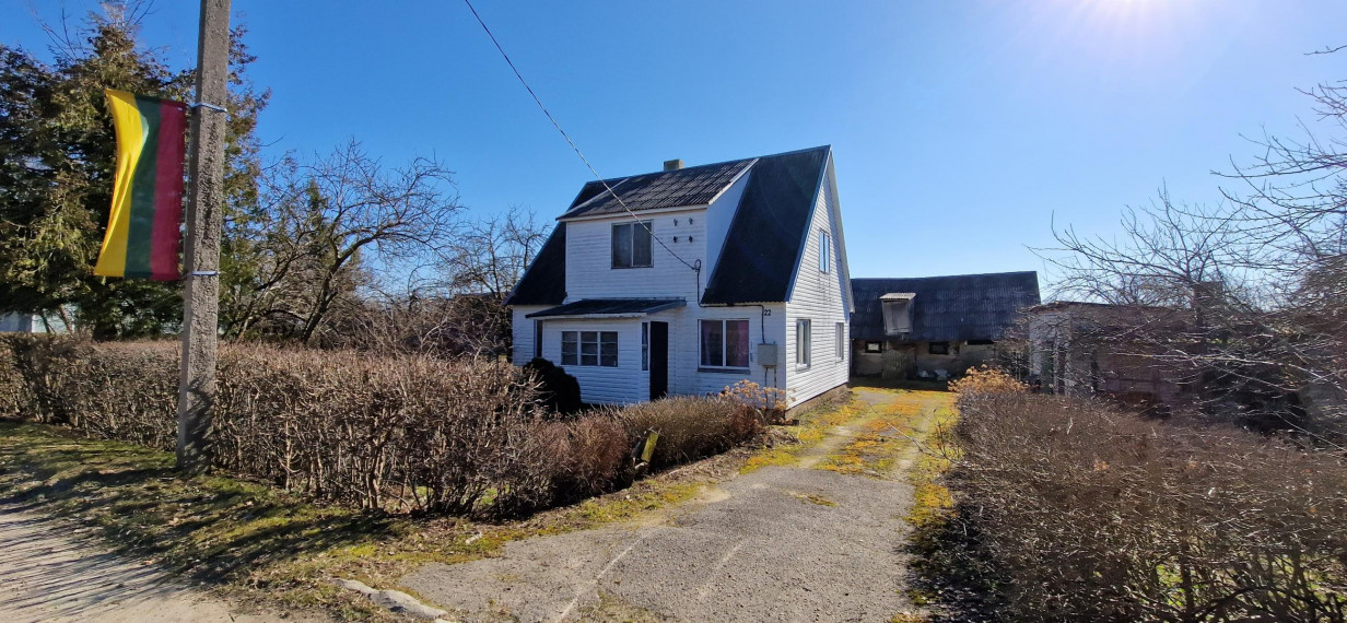 Parduodamas namas Draugystės g., Žarėnų k., Šiaulių r. sav., 72.59 m² ploto 3 kambariai 1