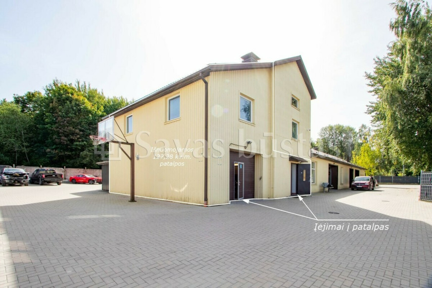 Nuomojamos administracinės, paslaugų, prekybos patalpos Plytinės g., Aleksandrijos k., Šiaulių r. sav., 127.28 m2 ploto 4