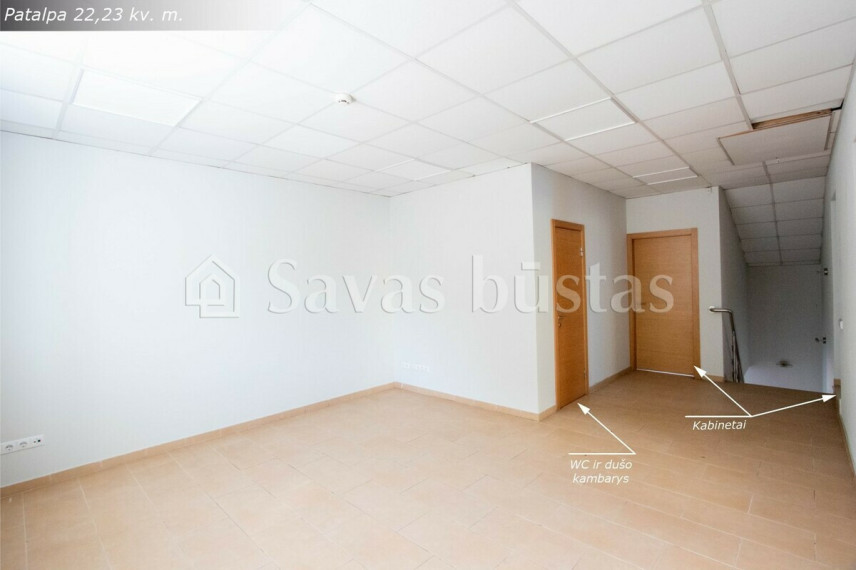 Nuomojamos administracinės, paslaugų, prekybos patalpos Plytinės g., Aleksandrijos k., Šiaulių r. sav., 127.28 m2 ploto 14