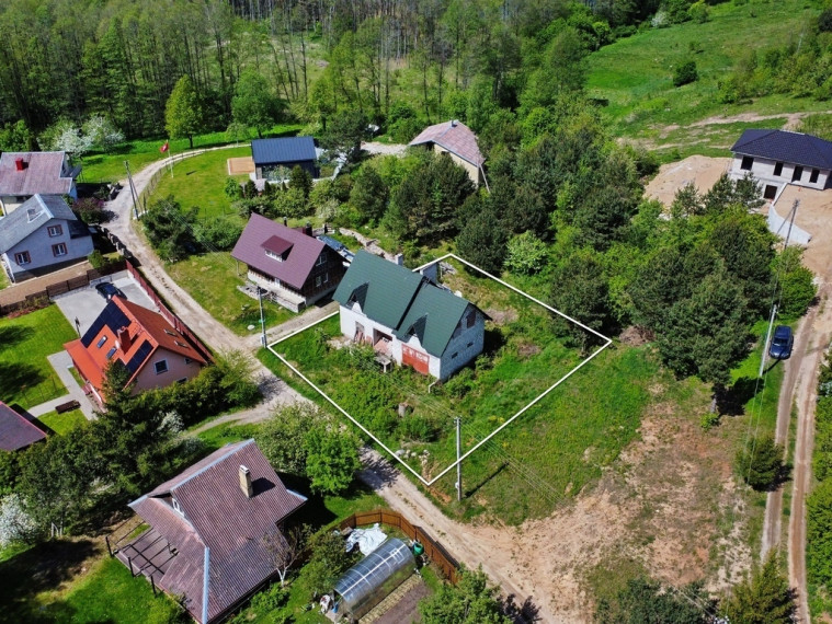 Parduodamas nebaigtas statyti mūrinis namas Trakų r., Gratiškių k., prie Gilušio ežero 2