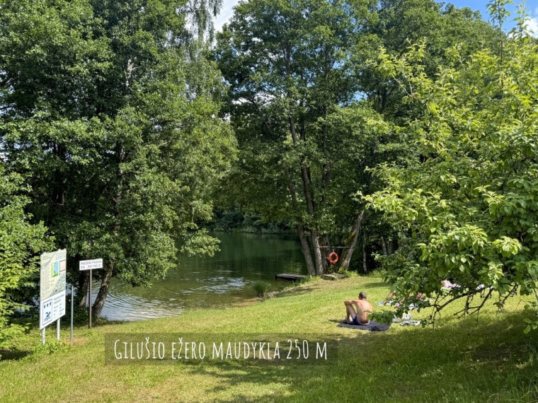 Parduodamas nebaigtas statyti mūrinis namas Trakų r., Gratiškių k., prie Gilušio ežero 15