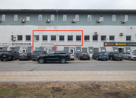 Nuomojamos administracinės, kitos paskirties, paslaugų, prekybos patalpos Vilkpėdės g., Naujamiestis, Vilniaus m., Vilniaus m. sav., 115 m2 ploto