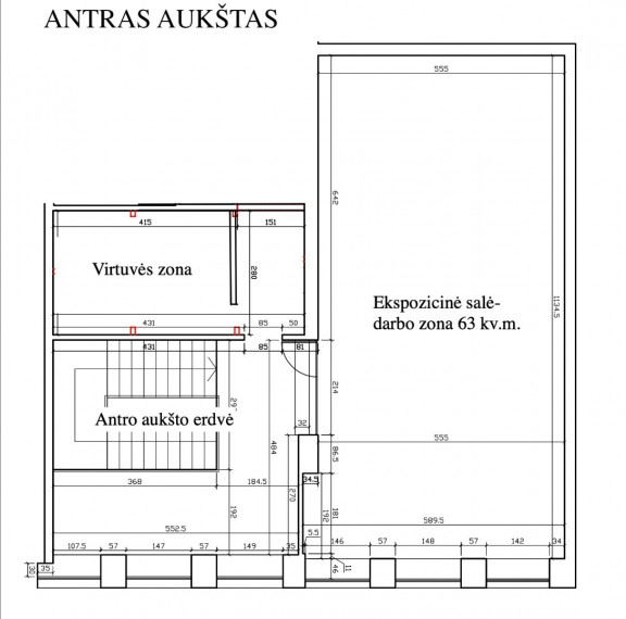 Nuomojamos administracinės, kitos paskirties, paslaugų, prekybos patalpos Vilkpėdės g., Naujamiestis, Vilniaus m., Vilniaus m. sav., 115 m2 ploto 16