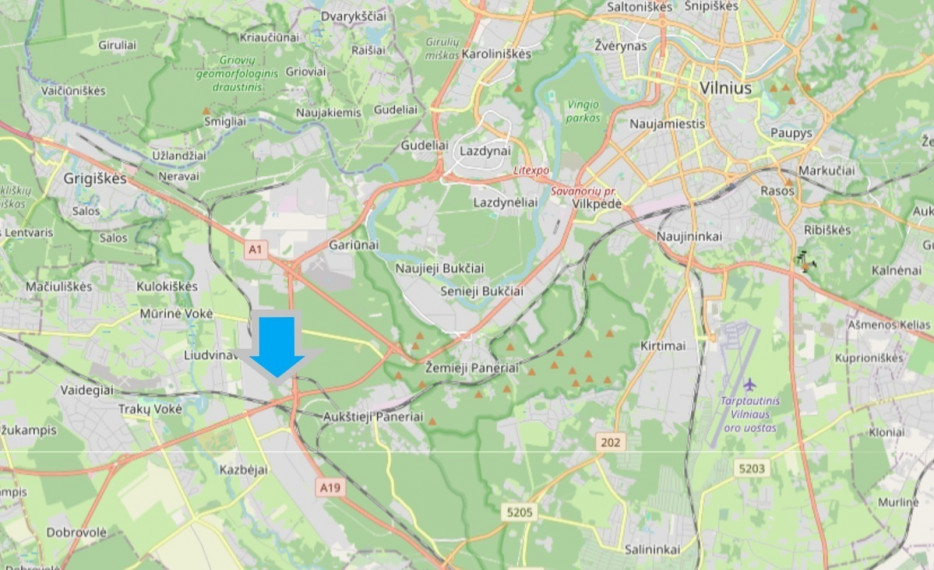 Nuomojamos administracinės, kitos paskirties, paslaugų, prekybos patalpos Granito g., Aukštieji Paneriai, Vilniaus m., Vilniaus m. sav., 236.3 m2 ploto 17