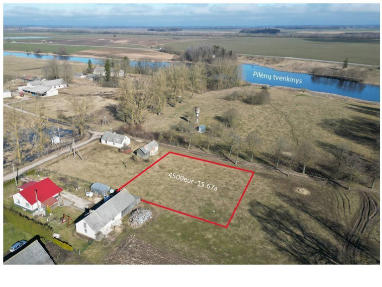 Parduodamas sklypas Sodo g., Jaunakaimio k., Kėdainių r. sav., 15.67 a ploto 1