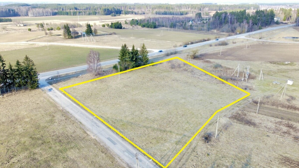 Parduodamas komercinės paskirties 67.4 a sklypas Rudausių k., Vilniaus raj. 2