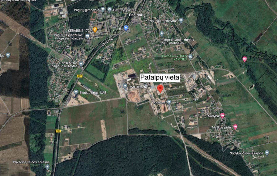 Nuomojamos gamybinės, sandėliavimo patalpos Kalno g., Pagirių mstl., Vilniaus r. sav., 216 m2 ploto 20