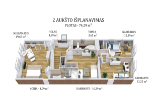 Parduodamas namas Didžioji g., Kyviškių k., Vilniaus r. sav., 201.76 m² ploto 7 kambariai 24