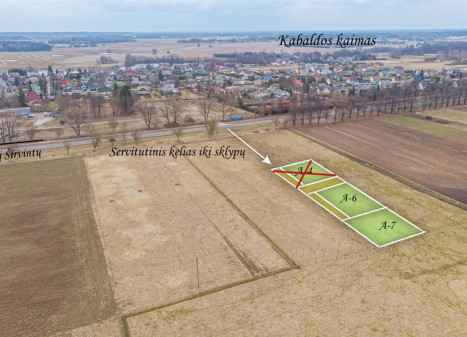 Parduodamas sklypas Kabaldos k., Širvintų r. sav., 7.47 a ploto Parduodamas sklypas Kabaldos k., Širvintų r. sav., 7.47 a ploto