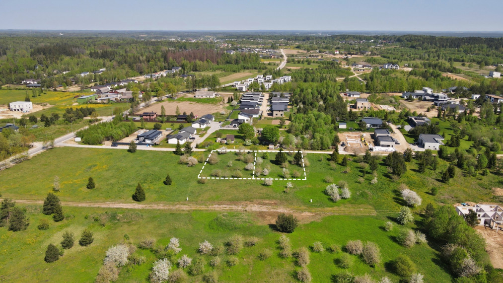 Parduodamas namų valdos paskirties sklypas Liepų g., Užudvarionių k., Vilniaus r. sav., 12.49 a ploto 4