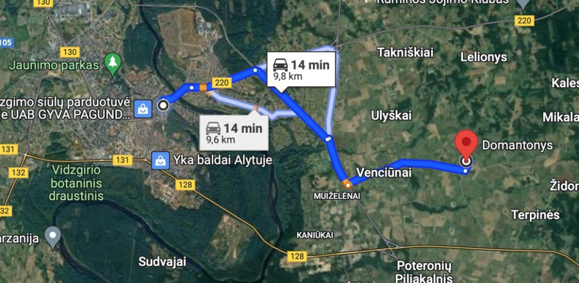 Parduodamas sklypas Žalioji g.6, Domantonių k., Alytaus r. sav., 21 a ploto 6