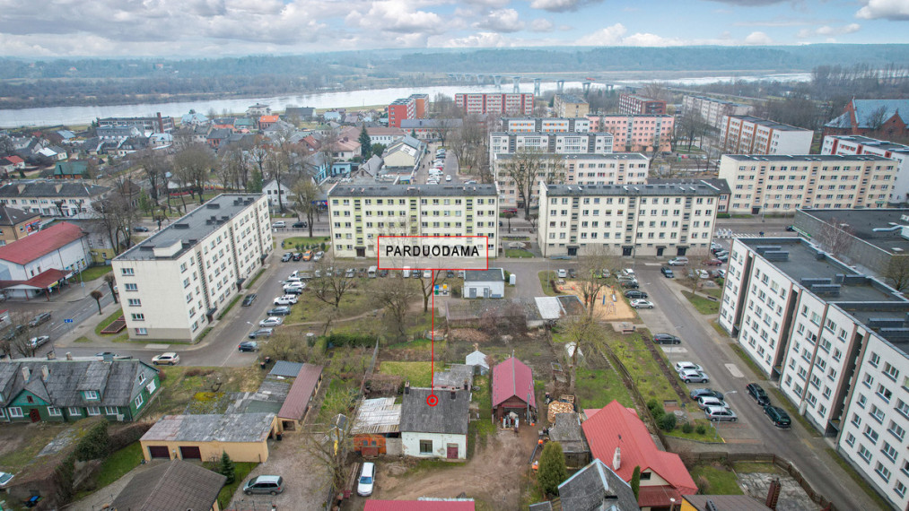 Parduodamas namas K. Donelaičio g., Jurbarko m., Jurbarko r. sav., 94.6 m2 ploto, 2 aukštai 2
