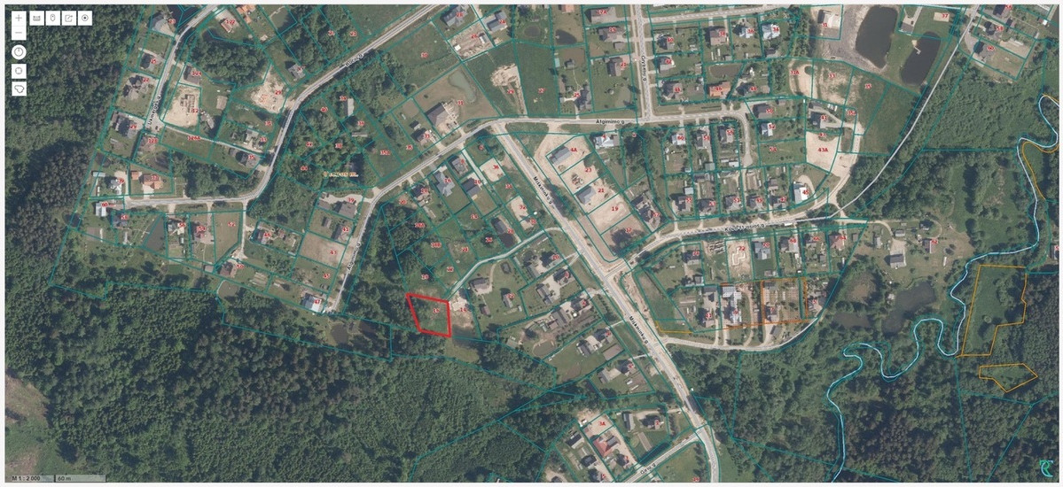 Parduodamas sklypas Miškininkų g., Grybeliuose, Utenoje, 16.3 a ploto 11