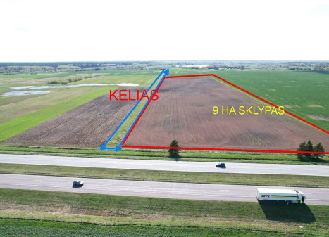 Parduodamas sklypas Užublendžių k., Širvintų r. sav., 890.00 a ploto