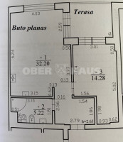 Parduodamas butas Vytauto Žalakevičiaus g., Antakalnis, Vilniaus m., Vilniaus m. sav., 52.62 m2 ploto, 2 kambariai 9